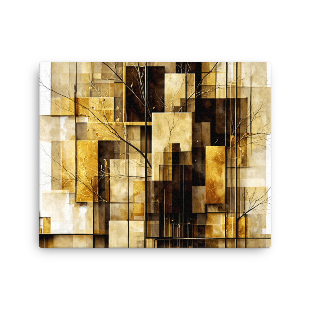 Altin thin canvas print product mockup in 16 x 20 inch universal size