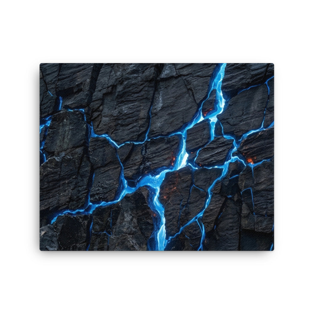 Effusions thin canvas print product mockup in 12 x 16 inch universal size