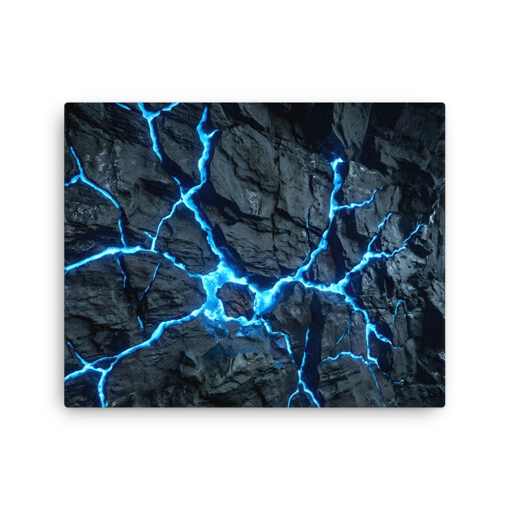 Vesicle thin canvas print product view in 12 x 18 inch universal size