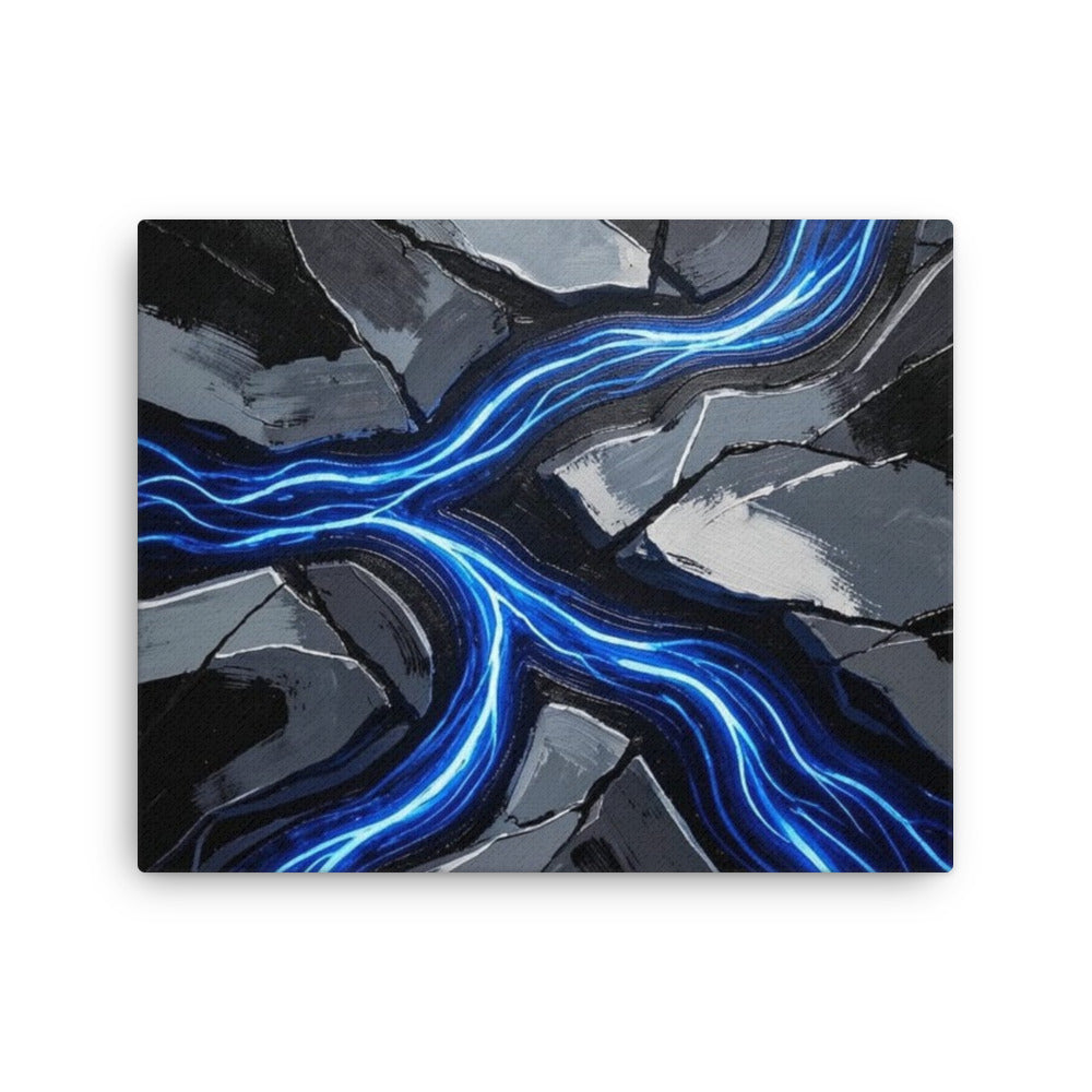 Viscous thin canvas print product view in 12 x 18 inch universal size