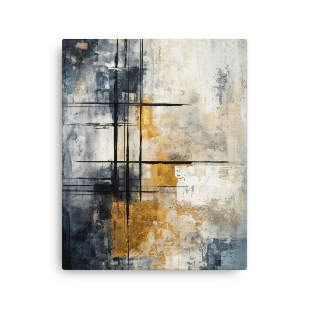 Elitist thin canvas print product mockup in 12 x 16 inch universal size