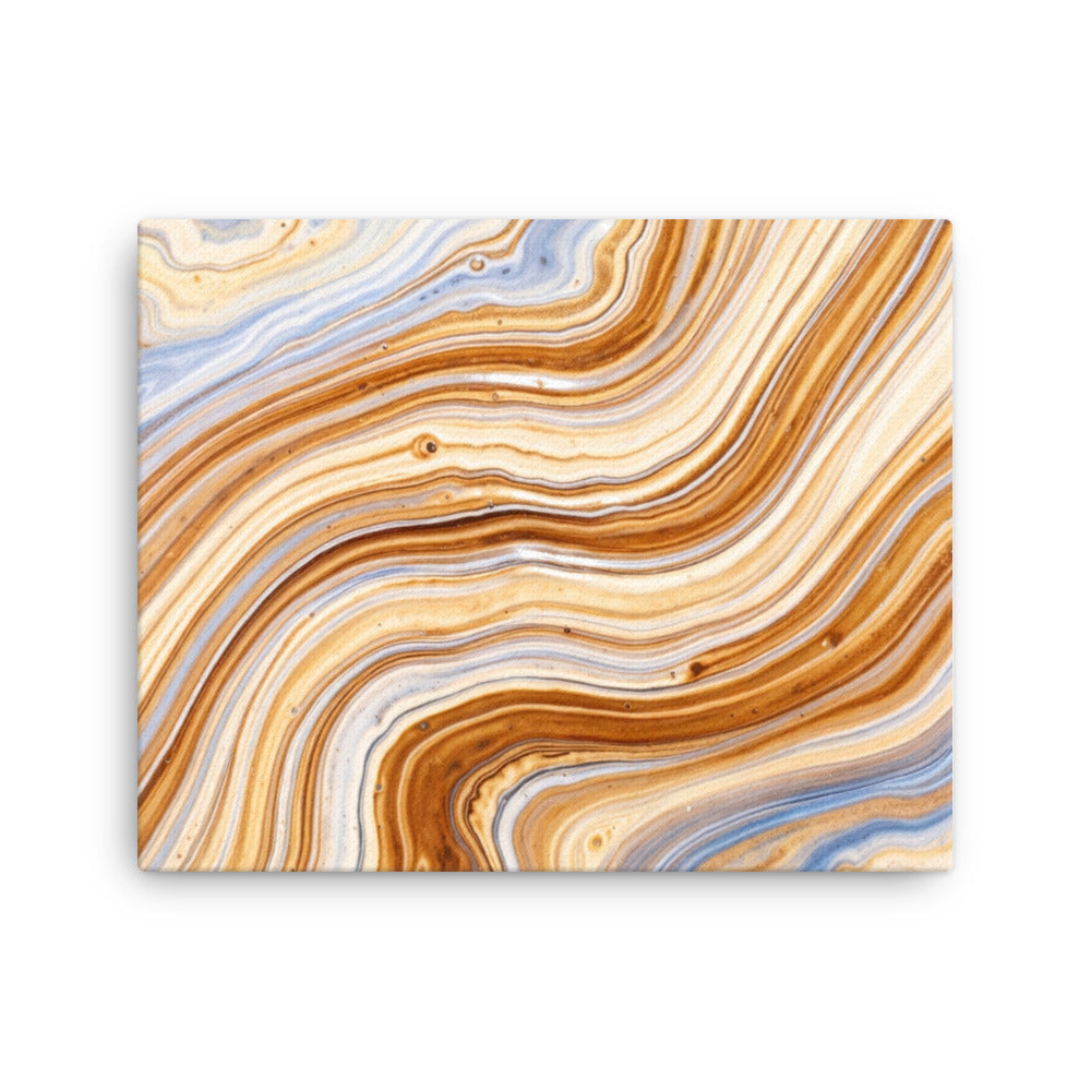 Dune thin canvas print product mockup in 12 x 16 inch universal size