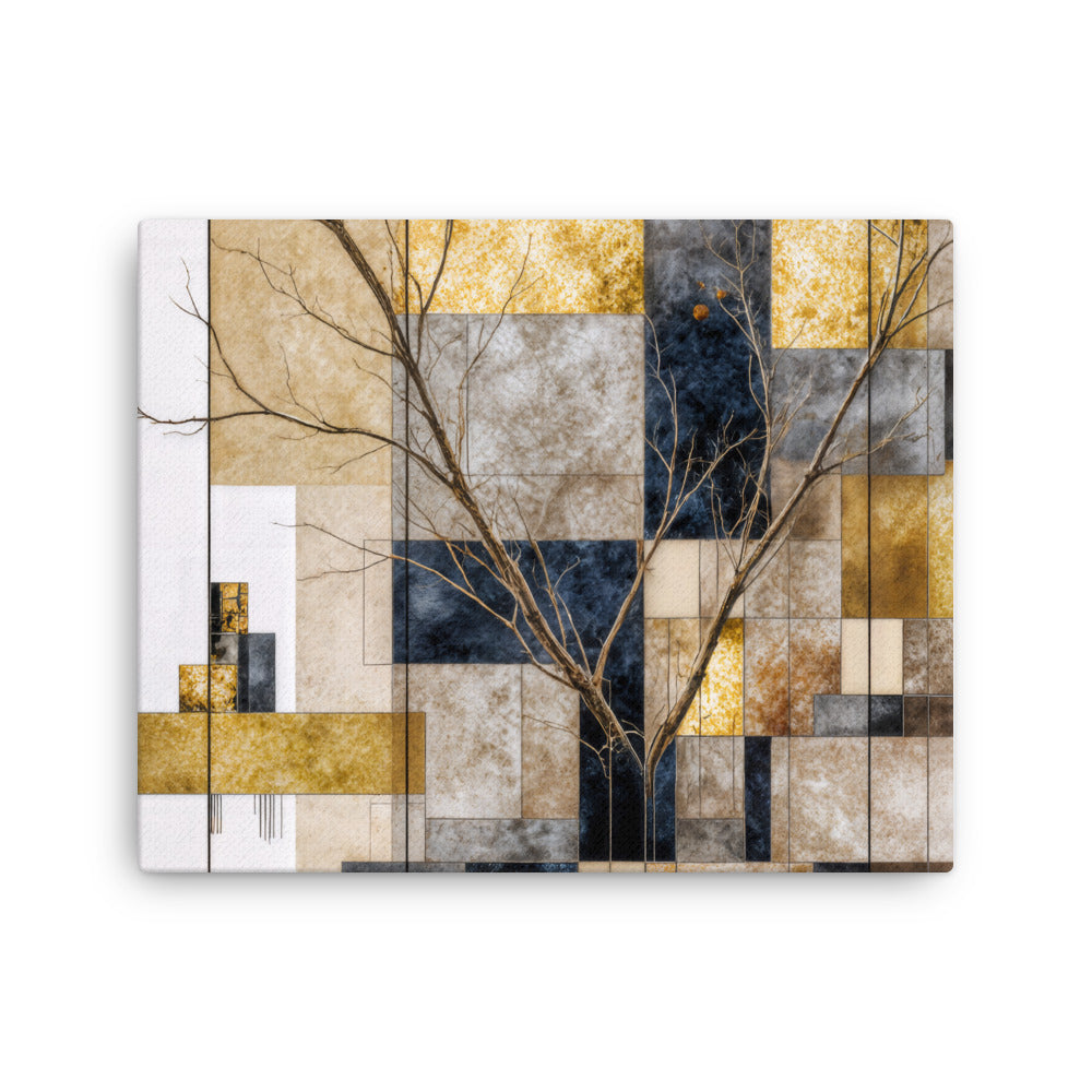 Aurelius thin canvas print product mockup in 12 x 16 inch universal size