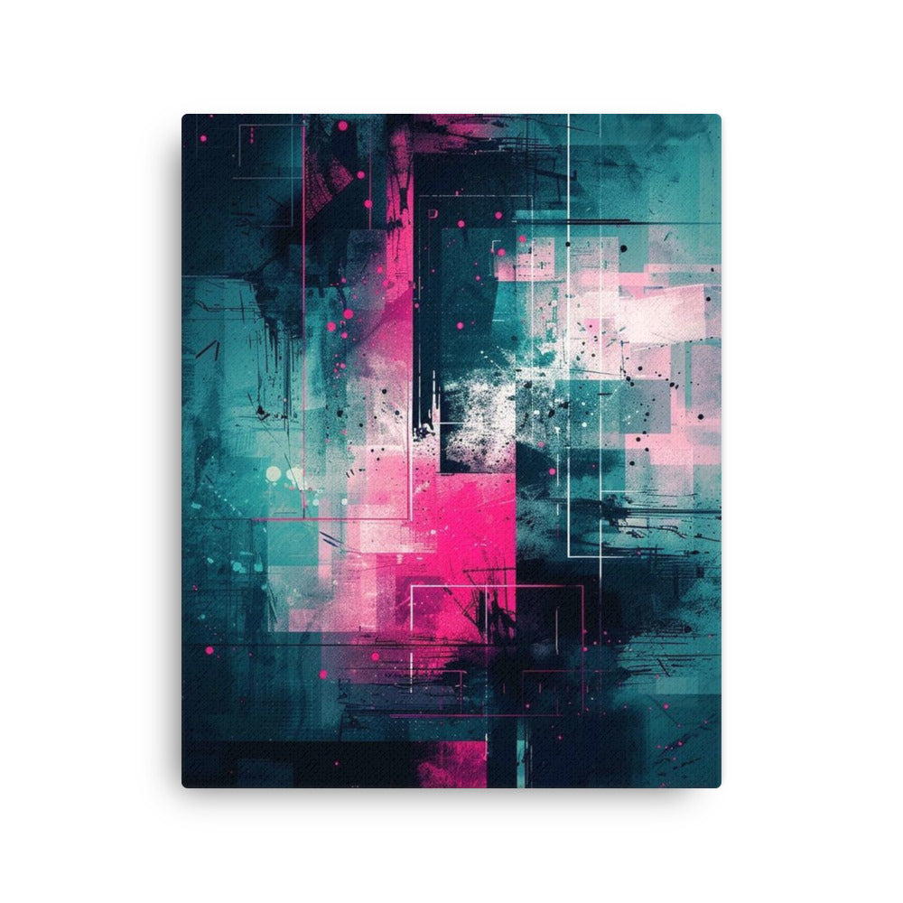Neona wall art product image as a thin canvas print in 9 x 12 inch universal size