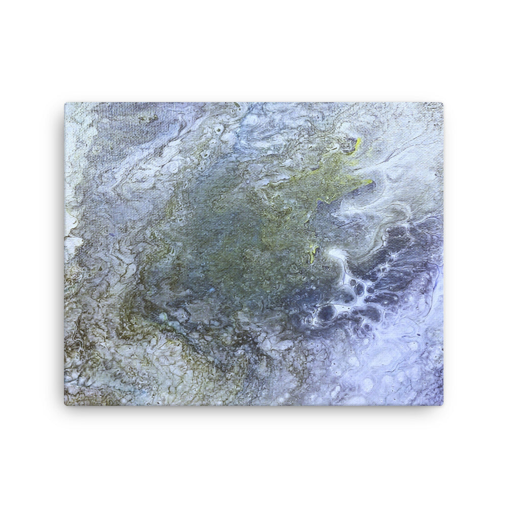 Shallows thin canvas studio series product mockup in 12 x 16 inch universal size