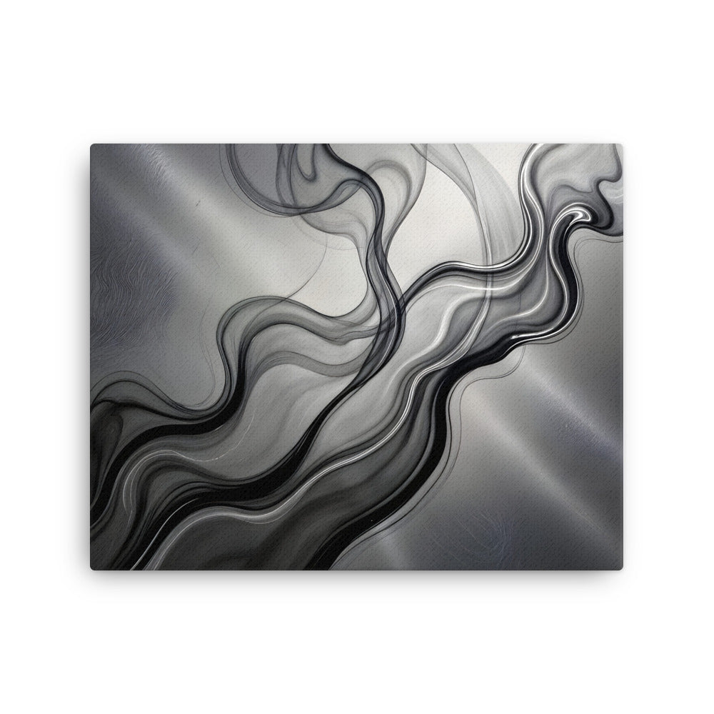 Smoke thin canvas print product view in 12 x 18 inch universal size