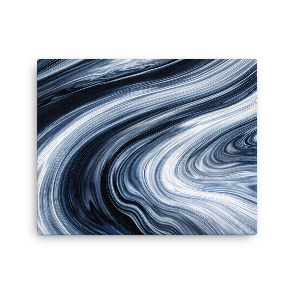 Vortex thin canvas print product mockup in 12 x 16 inch universal size