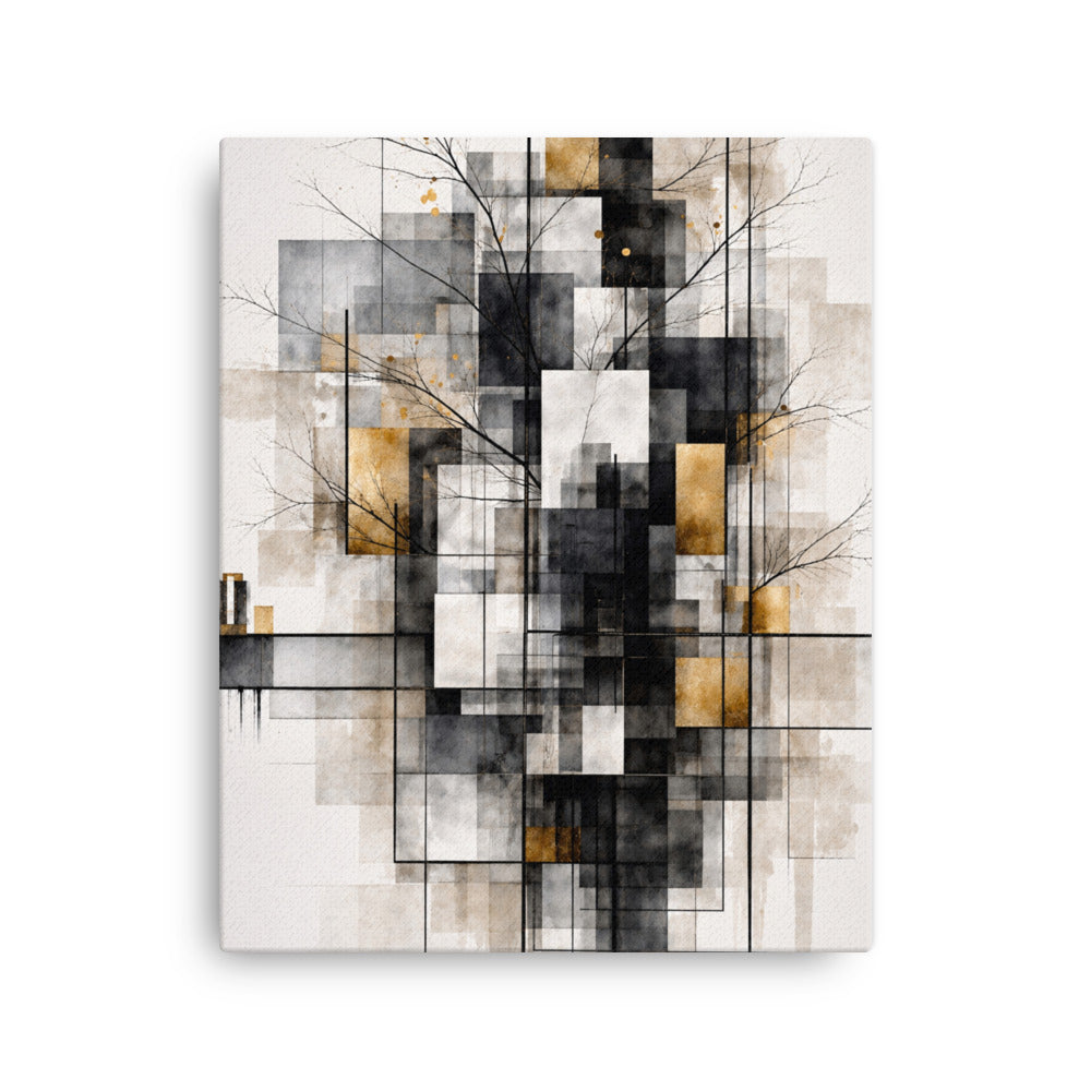 Avect thin canvas print product mockup in 12 x 16 inch universal size