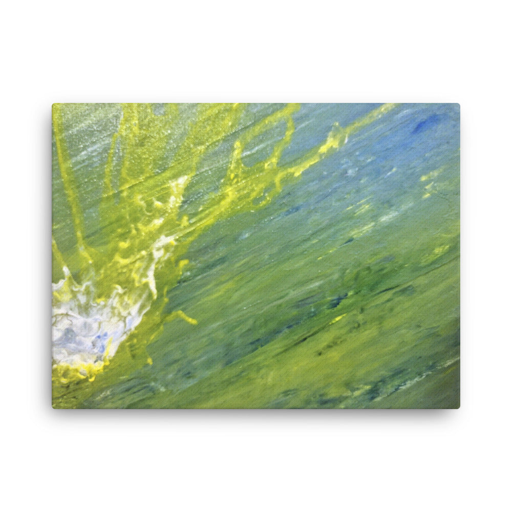 Charged Waters thin canvas print front-facing product image in 16 x 20 inch universal size