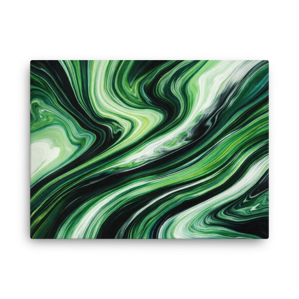 Verdant thin canvas print wall display image in 16 x 16 inch universal size