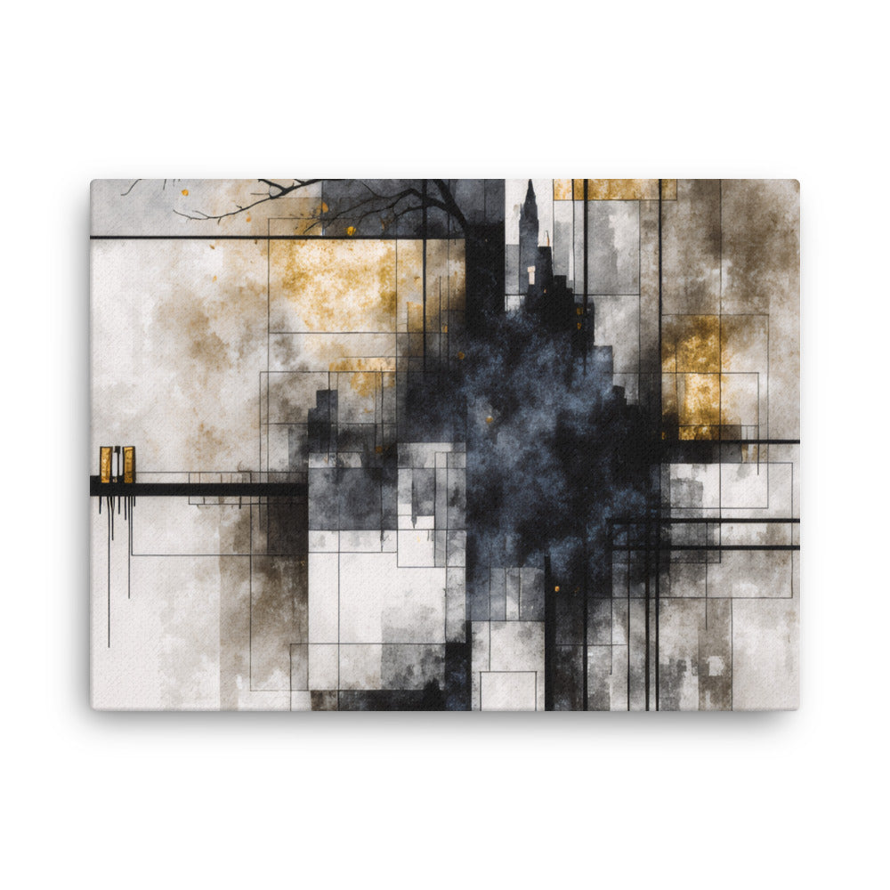 Brasier thin canvas print product view in 12 x 18 inch universal size