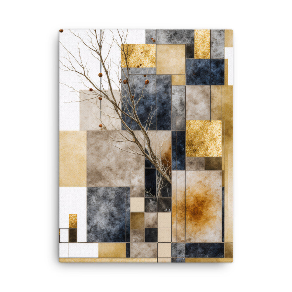 Scorie thin canvas print product mockup in 12 x 18 inch universal size