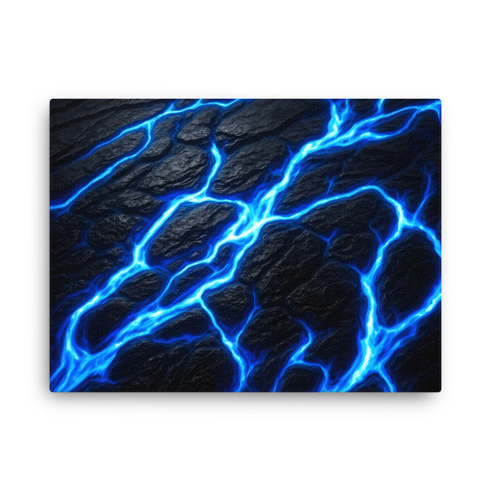 Fissure thin canvas print product view in 12 x 18 inch universal size