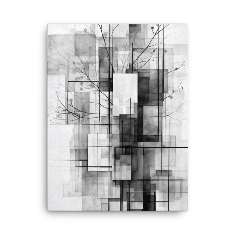 False thin canvas print front-facing product image in 20 x 28 inch large size