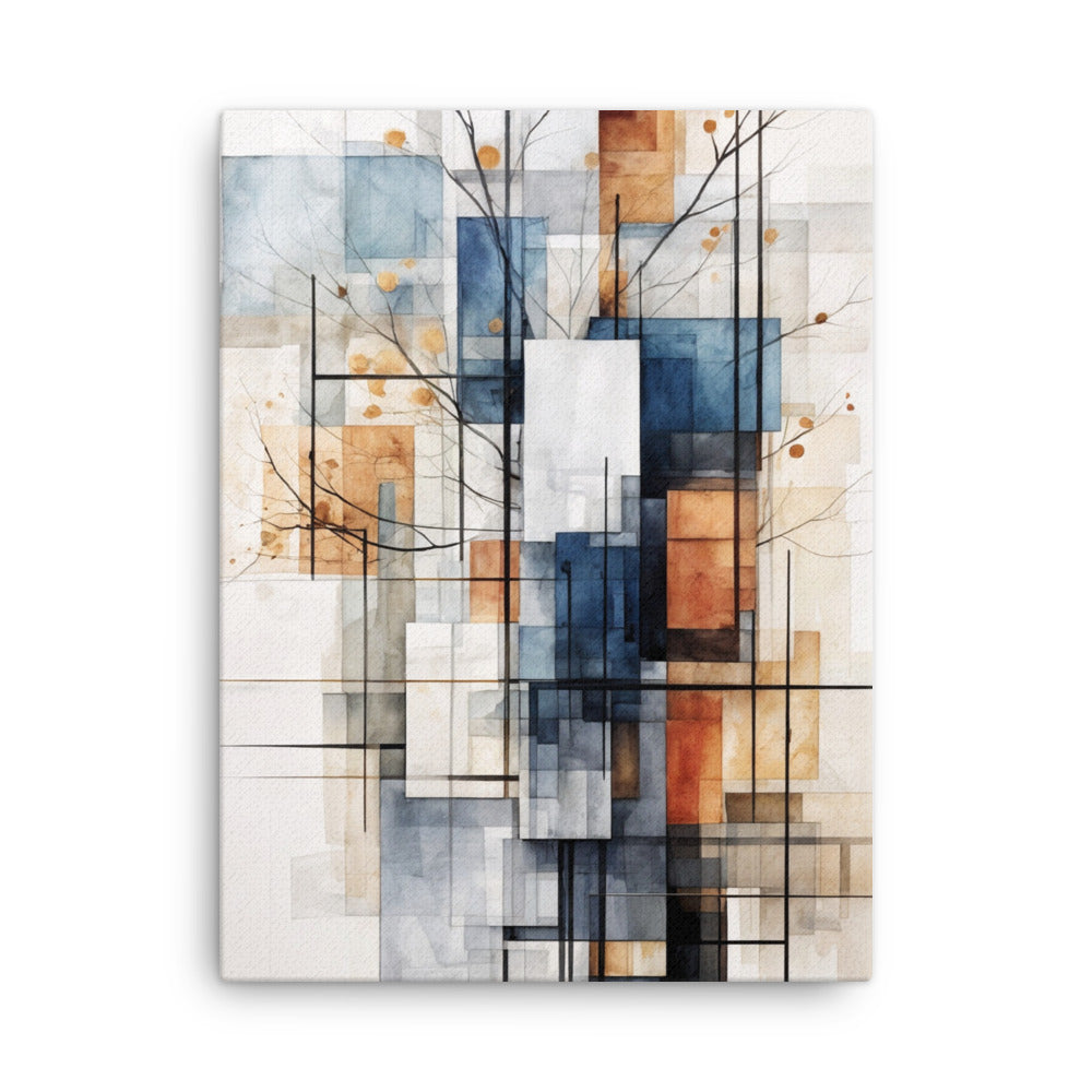 True wall art product image as a thin canvas print in 18 x 24 inch large size