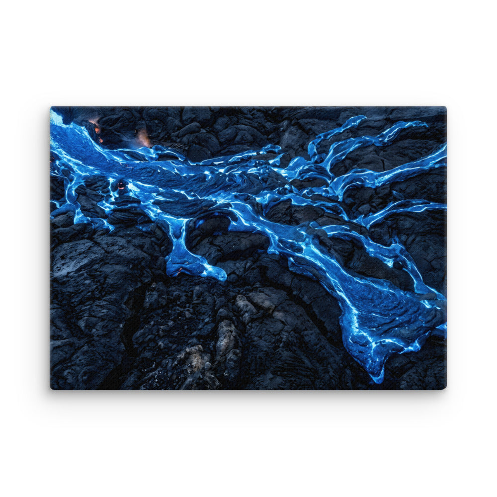 Scoria thin canvas print, front view in 20 x 30 inch large size