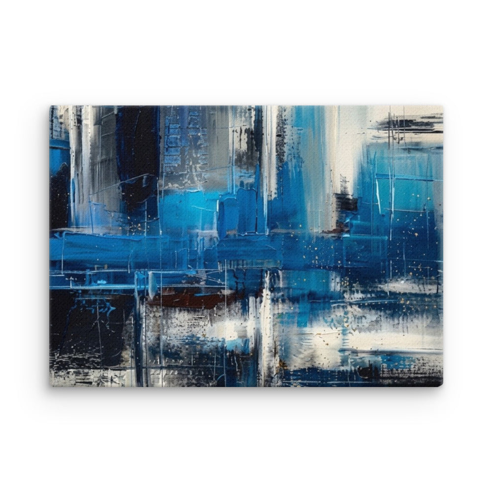 Isle thin canvas print with product details shown in 20 x 30 inch large size