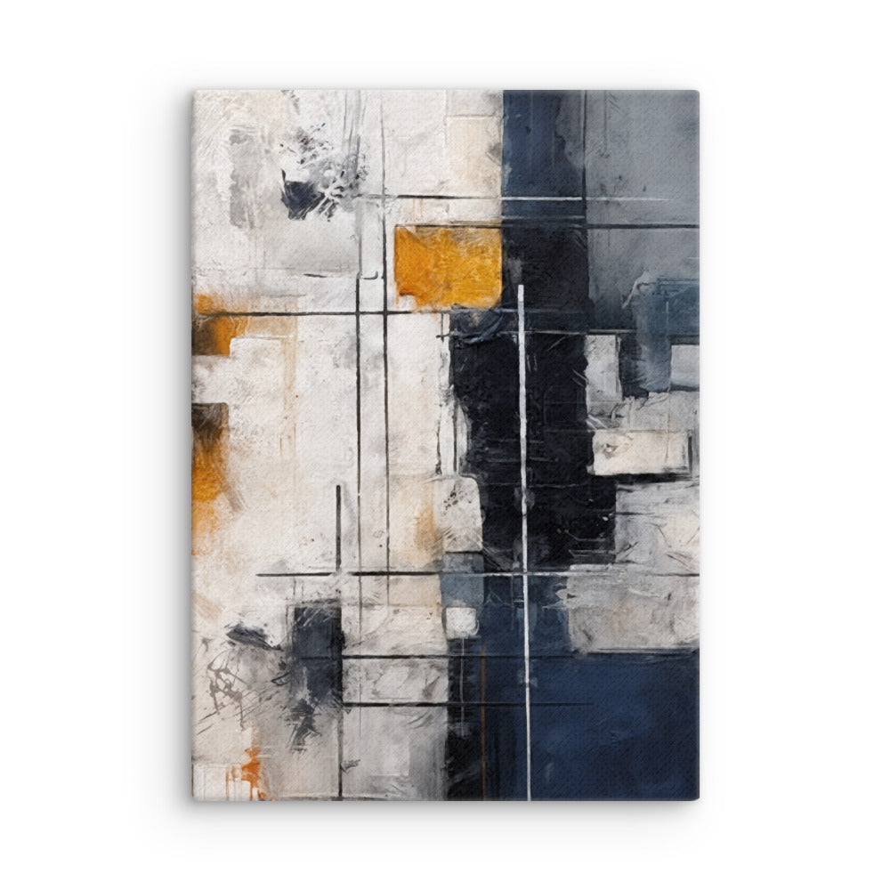 Chasm thin canvas urban shown in front view in 12 x 18 inch universal size