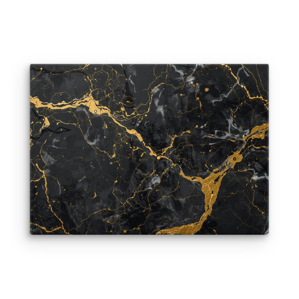 Midas thin canvas print, front view in 18 x 24 inch large size
