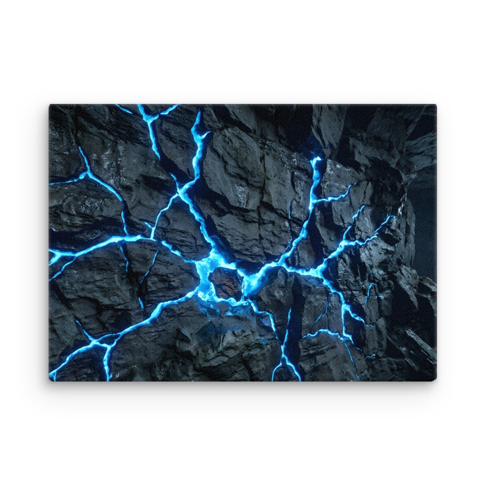 Vesicle thin canvas print shown in front view in 20 x 30 inch large size