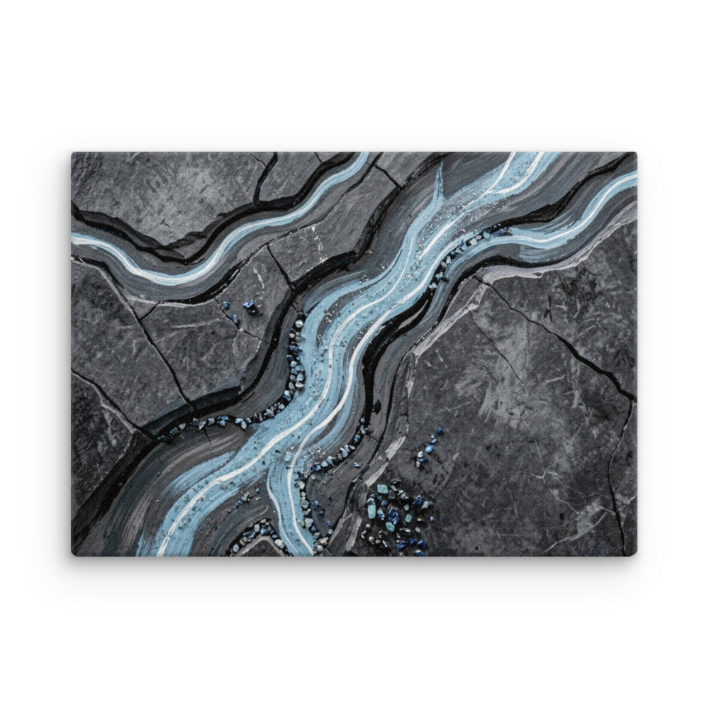 Viscosity thin canvas print shown in front view in 20 x 30 inch large size