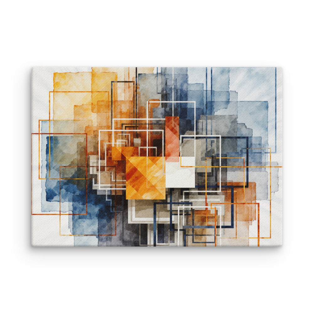 Reticle thin canvas print product image in 20 x 28 inch large size