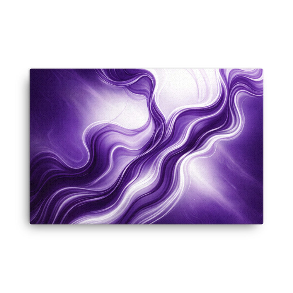 Silk wall art product image as a thin canvas print in 24 x 32 inch large size