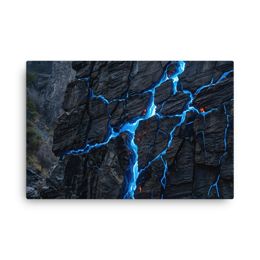 Xenolith wall art product image as a thin canvas print in 9 x 12 inch universal size