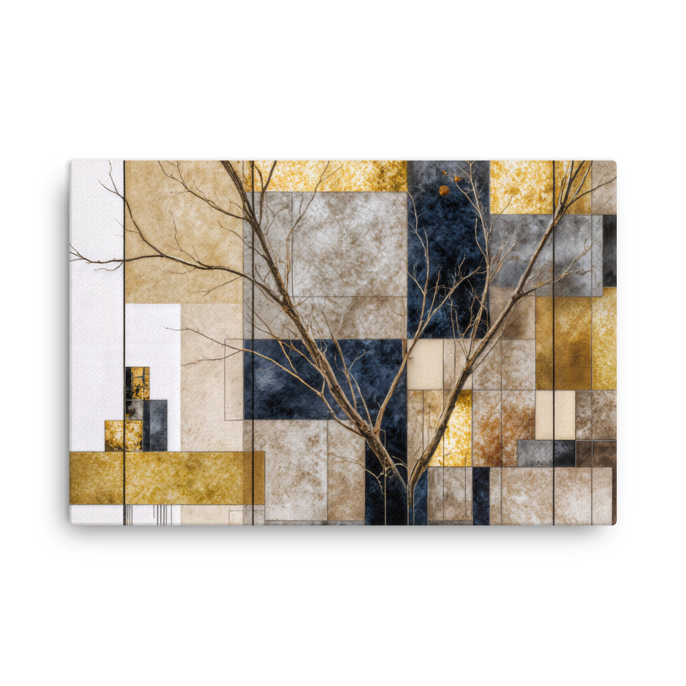 Aurelius thin canvas print shown in front view in 20 x 30 inch large size