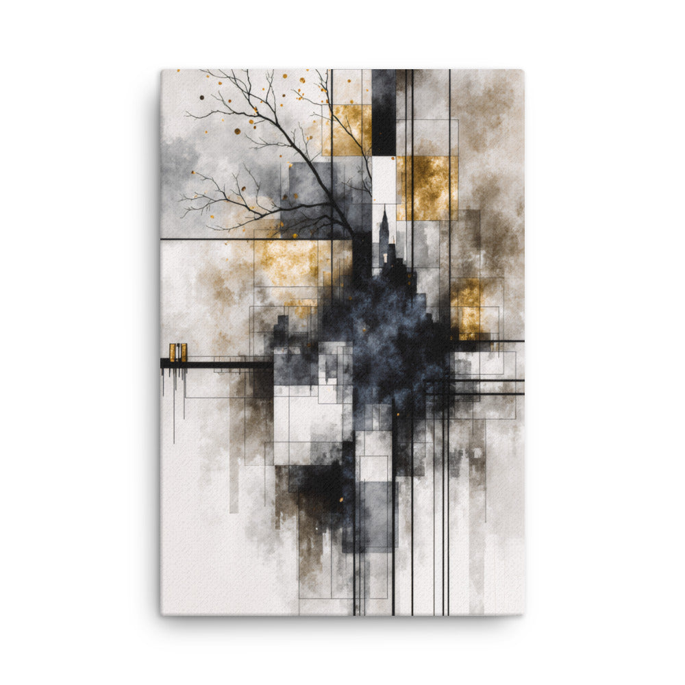 Alchemy thin canvas print, front view