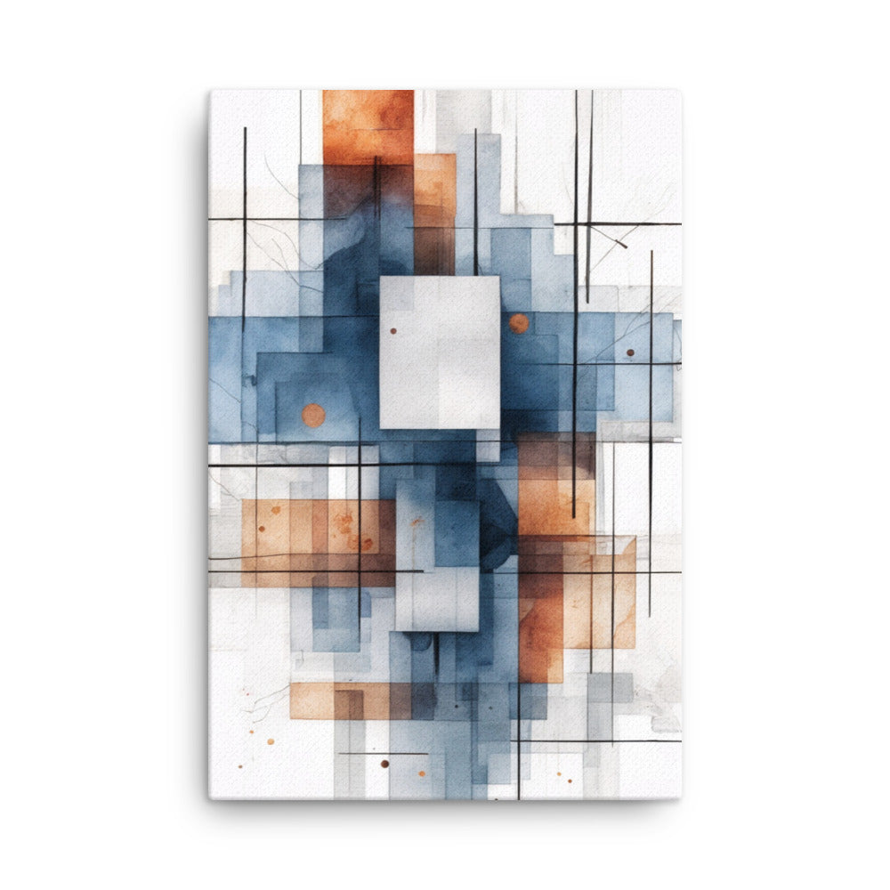 Early wall art product image as a thin canvas print in 20 x 30 inch large size