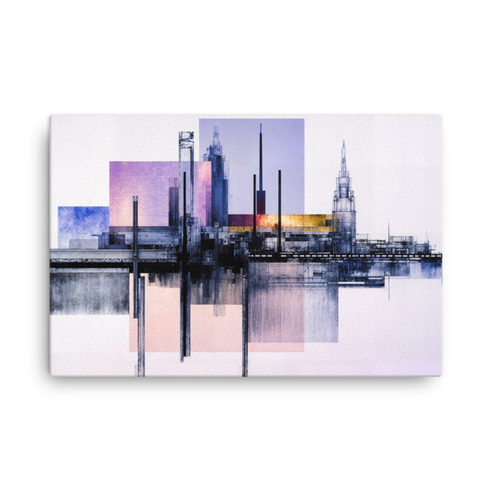 Escapes thin canvas print product image in 20 x 28 inch large size