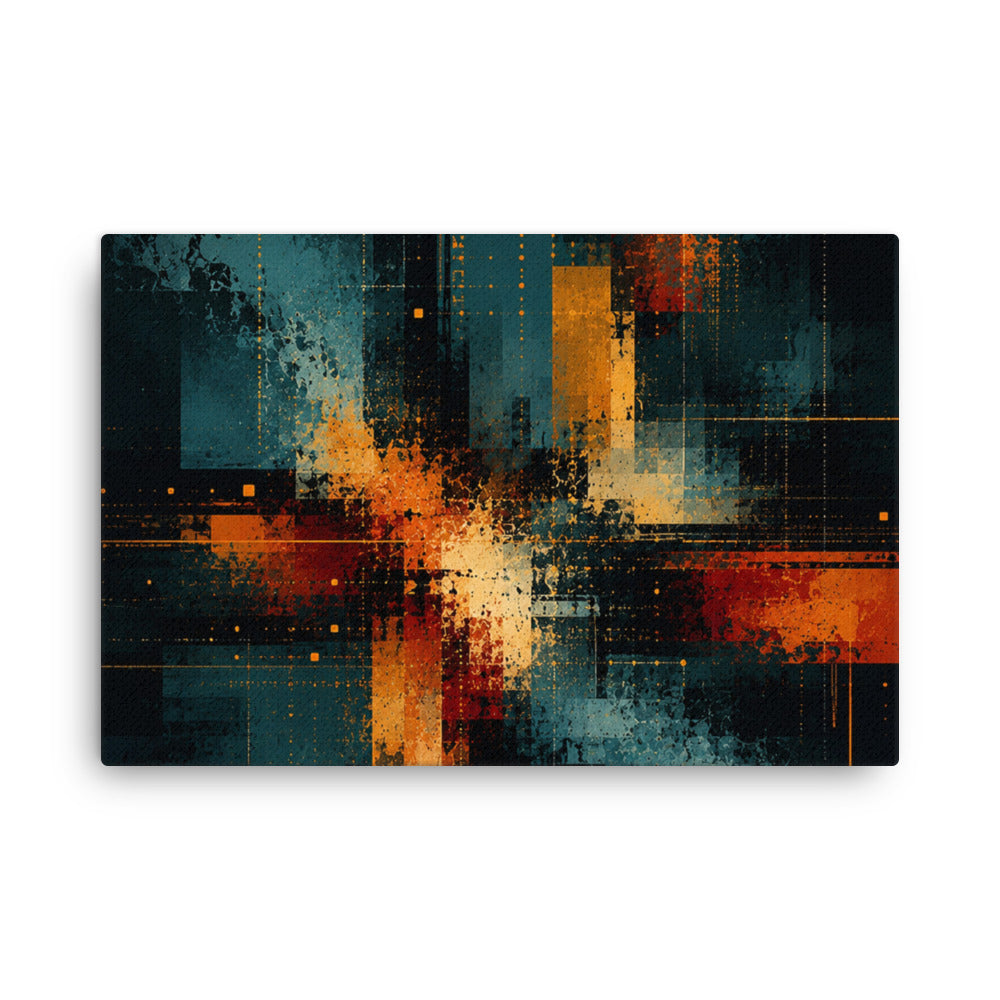 Axion thin canvas print product image in 20 x 28 inch large size