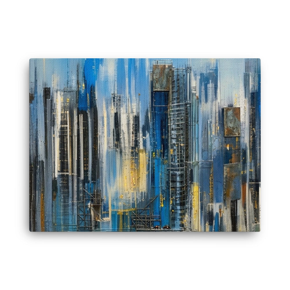 Facade thin canvas print product image in 24 x 36 inch statement piece
