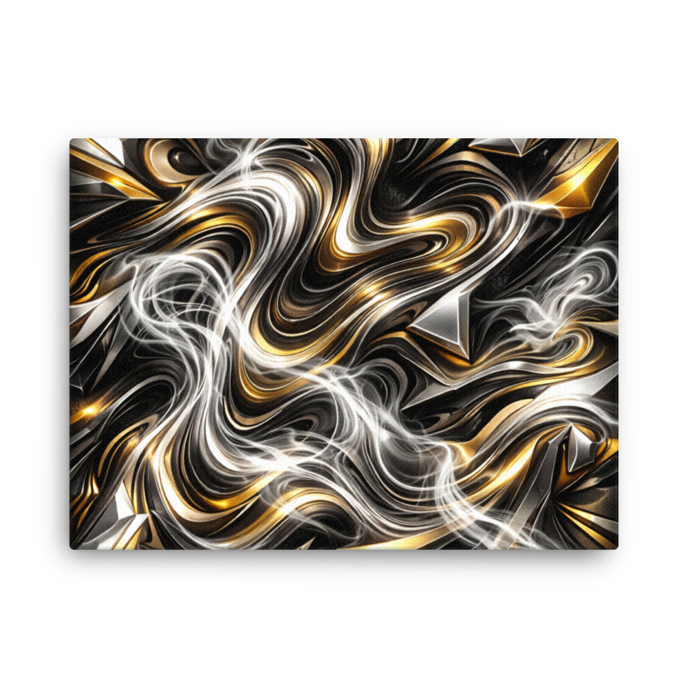 Ouro thin canvas print shown in front view in 20 x 30 inch large size