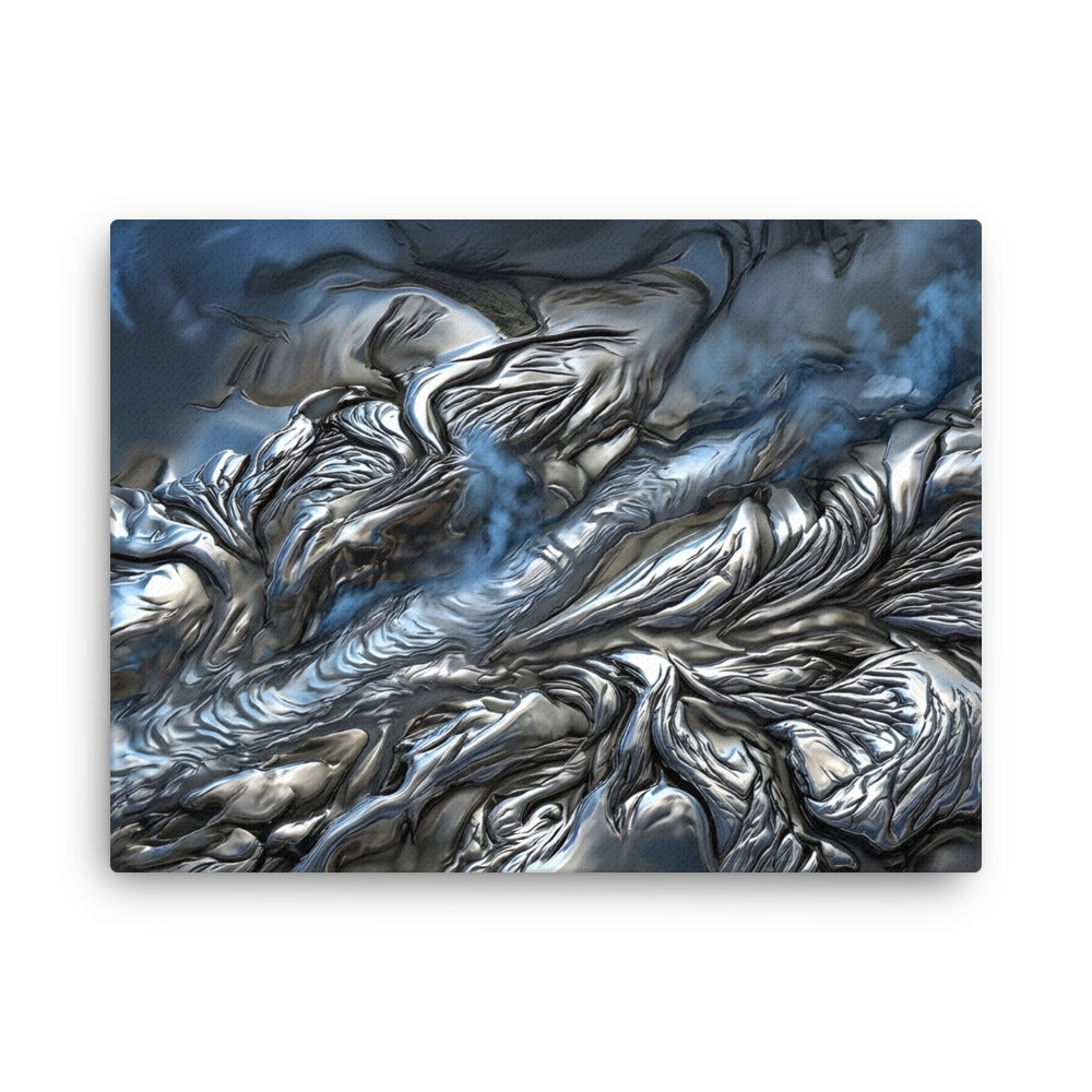 Andesite thin canvas print shown in front view in 8 x 10 inch universal size