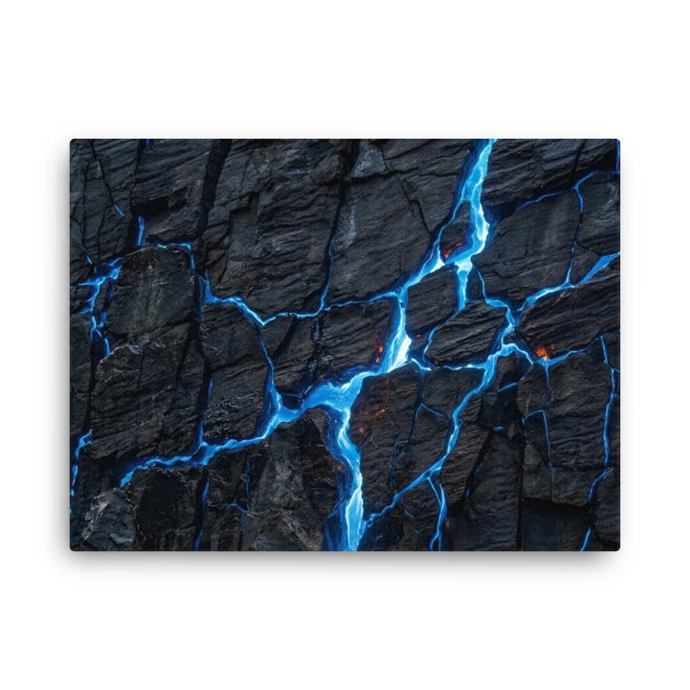 Effusions thin canvas print shown in front view in 8 x 10 inch universal size