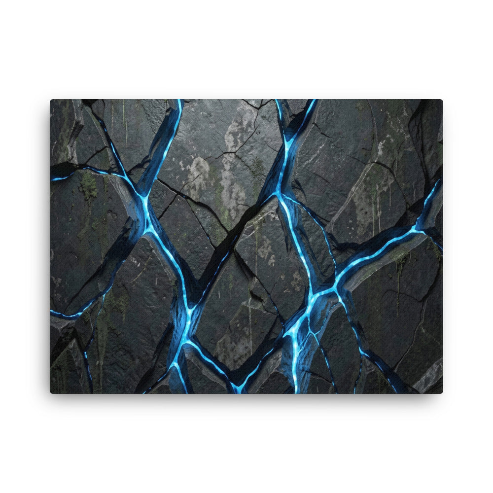Igneous thin canvas print shown in front view in 8 x 10 inch universal size