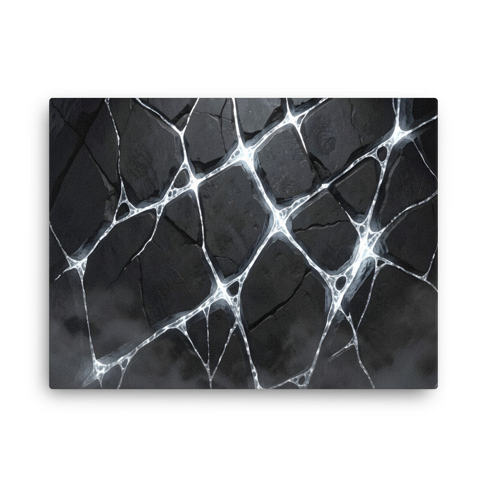 Pumice thin canvas print shown in front view in 8 x 10 inch universal size