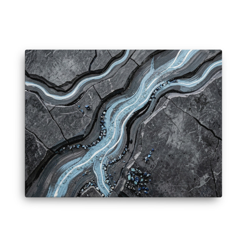Viscosity wall art product image as a thin canvas print in 9 x 12 inch universal size