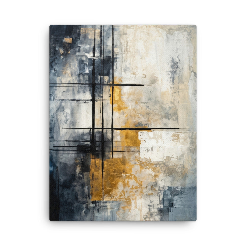 Elitist thin canvas print shown in front view in 8 x 10 inch universal size
