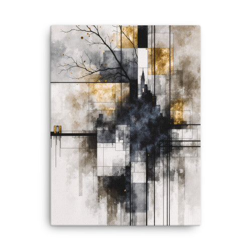 Alchemy wall art product image as a thin canvas print in 12 x 18 inch universal size
