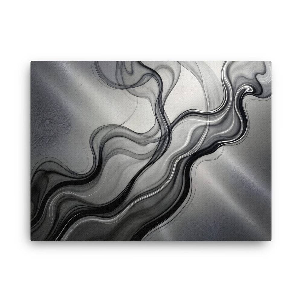 Smoke wall art product image as a thin canvas print in 9 x 12 inch universal size