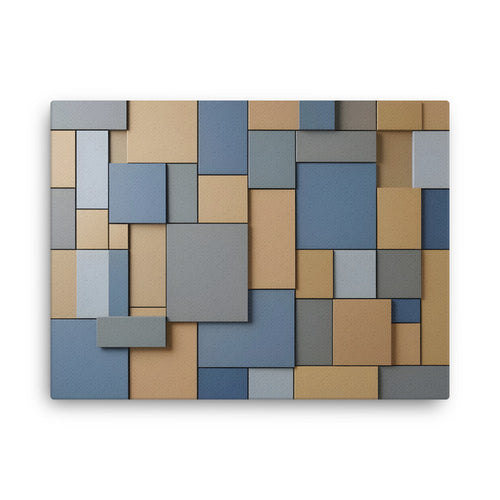 Agate wall art product image as a thin canvas print in 9 x 12 inch universal size