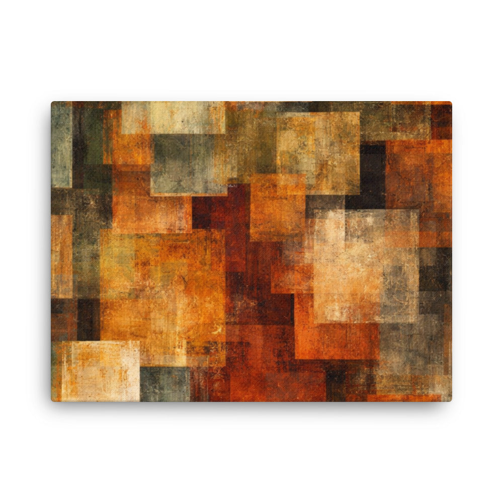 Harvest thin canvas print shown in front view in 8 x 10 inch universal size