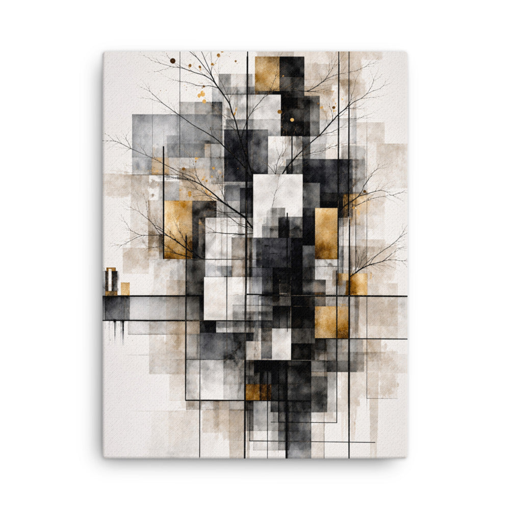 Avect thin canvas print shown in front view in 20 x 30 inch large size