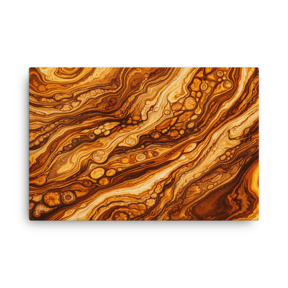 Molten Cells thin canvas print image for product listing in 18 x 24 inch large size