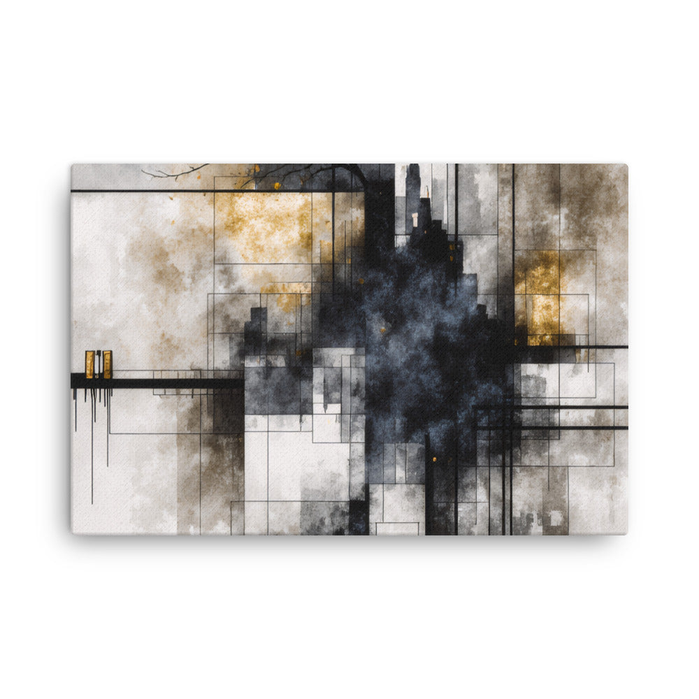 Brasier thin canvas print image for product listing in 16 x 16 inch universal size