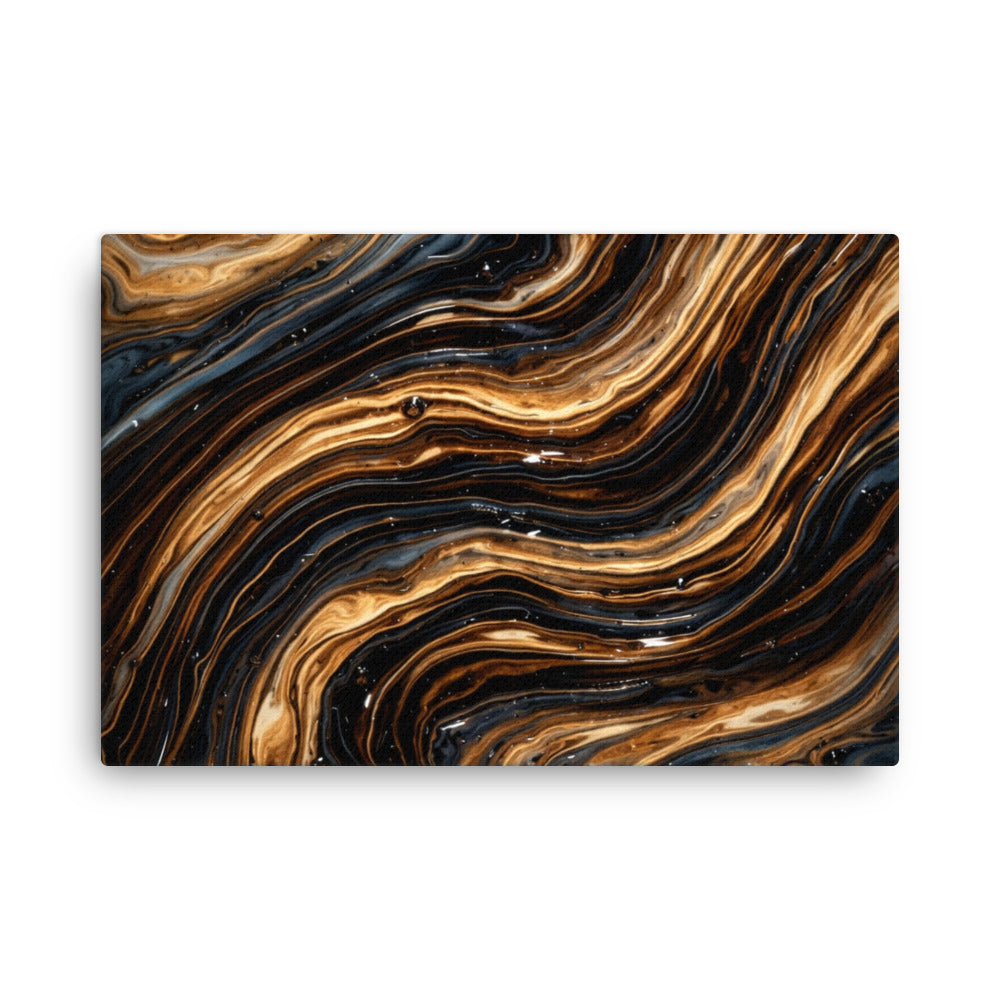 Amber thin canvas print image for product listing in 16 x 16 inch universal size