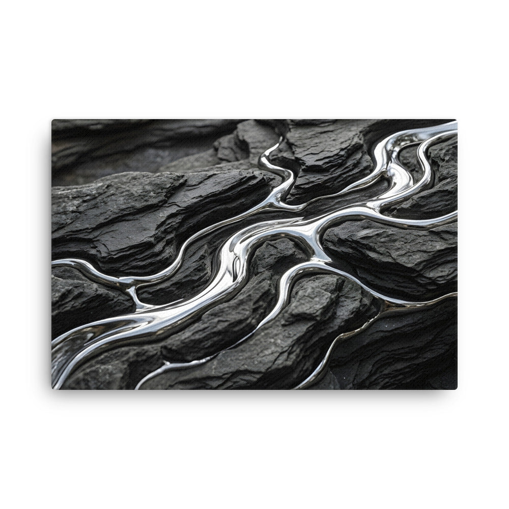 Basalt thin canvas print image for product listing in 16 x 16 inch universal size